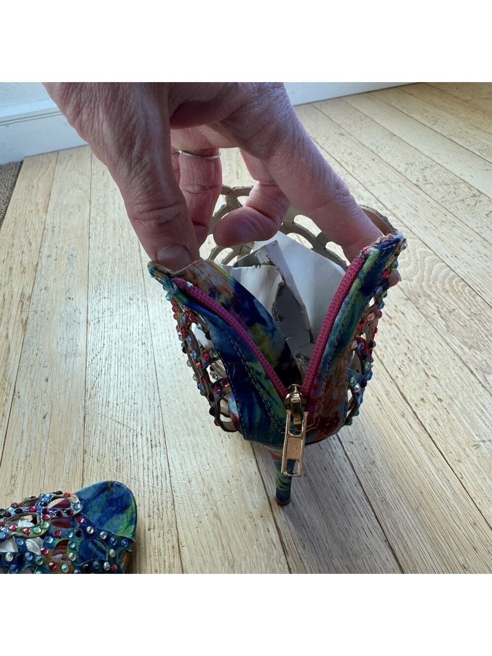 ZIGGI SOHO ‘Duran’ sparkly heels - Picture 9 of 10